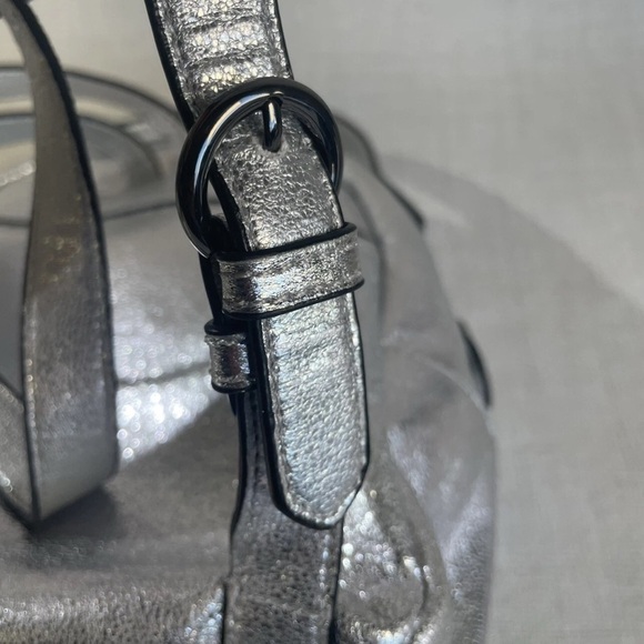 Karl Lagerfeld Silver Mini Backpack - Picture 9 of 13